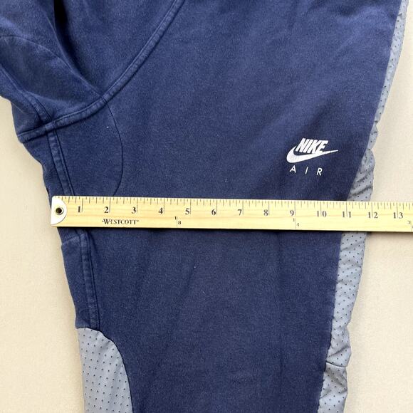 Nike Air Sweatpants Mens XL Navy Blue Joggers Swoosh Logo Sportswear Athletic - Picture 12 of 12